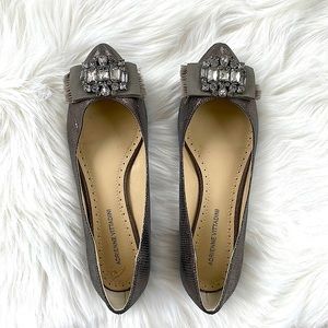 Adrienne Vittadini Embellished Flats size 6